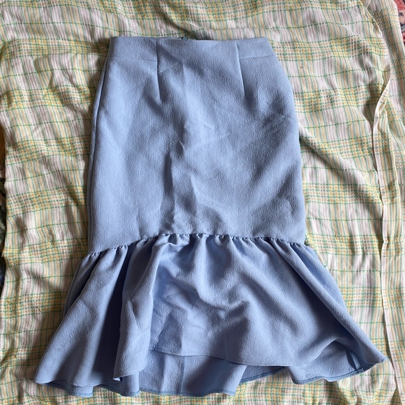 ASOS MIDI PEPLUM SKIRT - Picture 2 of 4